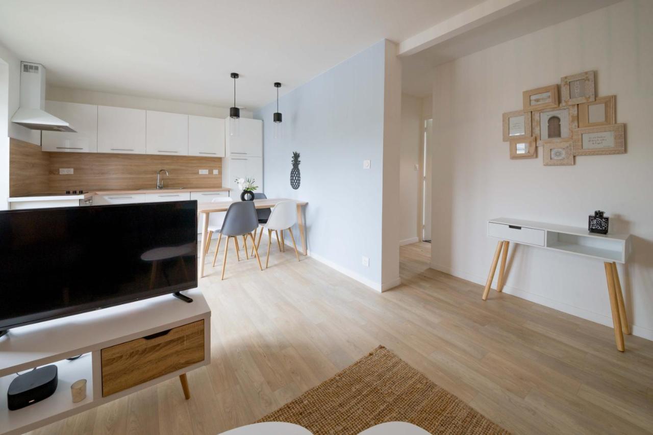 Appartement 3 Chambres - Parking - Wifi - Buanderie - Jardin Брест Екстер'єр фото